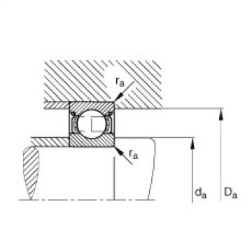 FAG Deep groove ball bearings - 61806-2Z