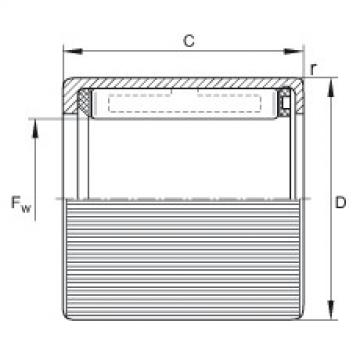 FAG Drawn cup roller clutches - HF0612-R