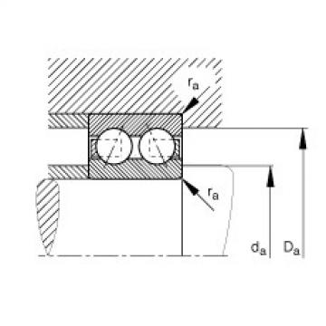 FAG Angular contact ball bearings - 3002-B-TVH