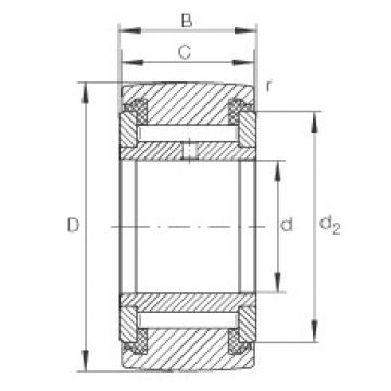 FAG Yoke type track rollers - NATV12-PP