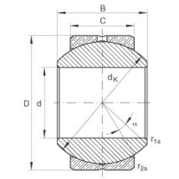 FAG Radial spherical plain bearings - GE16-PB