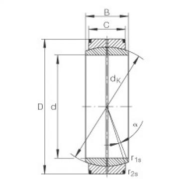 FAG Radial spherical plain bearings - GE340-DO