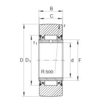 FAG Yoke type track rollers - NA2200-2RSR