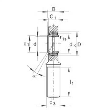 FAG Rod ends - GAR70-DO-2RS