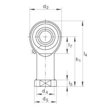 FAG Rod ends - GIKR16-PB