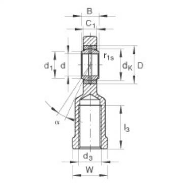 FAG Rod ends - GIL60-DO-2RS