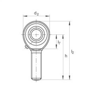 FAG Rod ends - GAKR20-PB