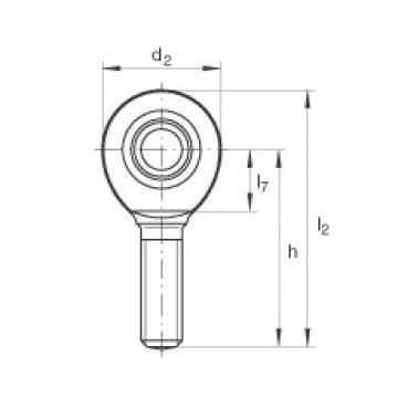 FAG Rod ends - GAL40-UK-2RS