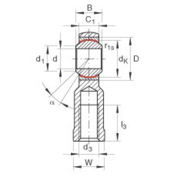 FAG Rod ends - GIKL30-PW