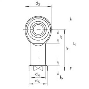 FAG Rod ends - GIKR10-PW