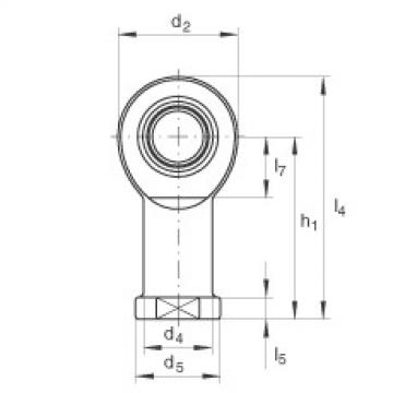 FAG Rod ends - GIR50-UK-2RS