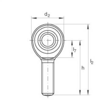 FAG Rod ends - GAKL18-PW