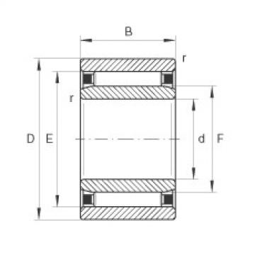 FAG Needle roller bearings - NAO12X24X13-XL