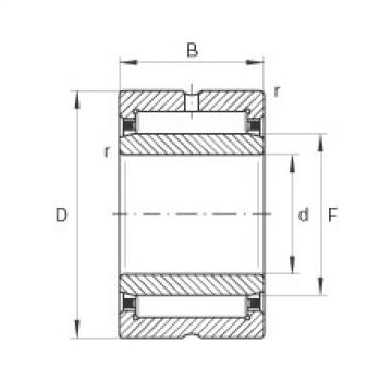 FAG Needle roller bearings - NA4864-XL