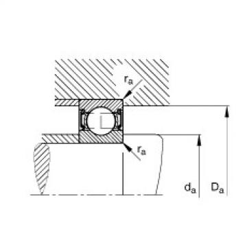 FAG Deep groove ball bearings - 6010-2RSR