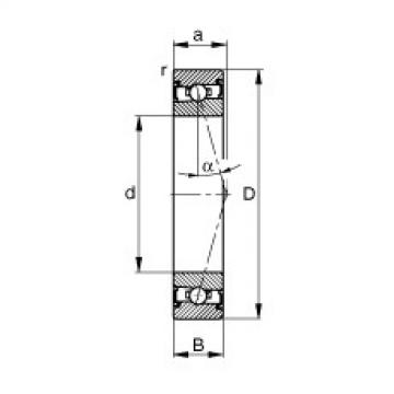 FAG Spindle bearings - HSS7008-C-T-P4S