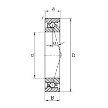 FAG Spindle bearings - HS7019-C-T-P4S