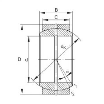 FAG Radial spherical plain bearings - GE120-DO