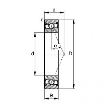 FAG Spindle bearings - HSS7002-E-T-P4S