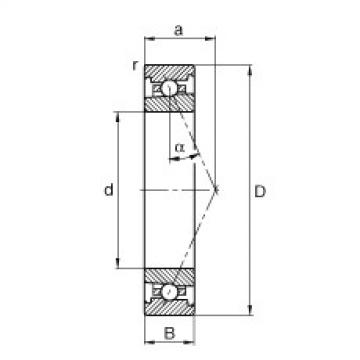 FAG Spindle bearings - HS71909-E-T-P4S