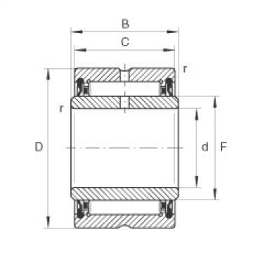 FAG Needle roller bearings - NA4907-2RSR-XL