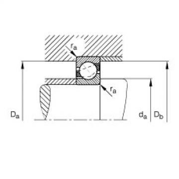 FAG Angular contact ball bearings - 7200-B-XL-TVP