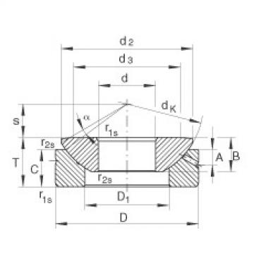 FAG Axial spherical plain bearings - GE17-AX