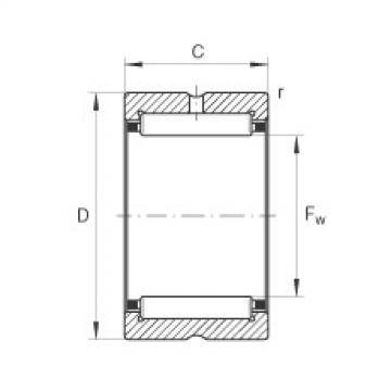 FAG Needle roller bearings - NK12/16-XL