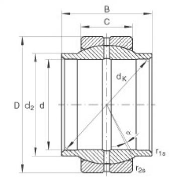 FAG Radial spherical plain bearings - GE90-LO