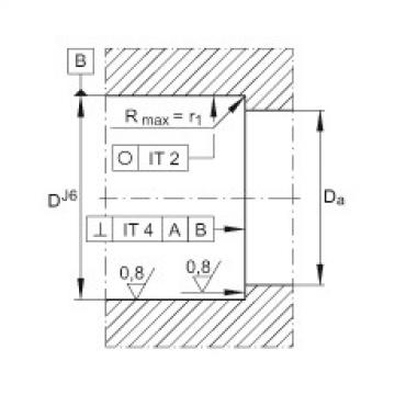 FAG Axial angular contact ball bearings - 7602045-TVP