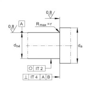 FAG Axial angular contact ball bearings - 7603020-2RS-TVP