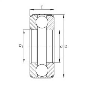 FAG Axial deep groove ball bearings - B11