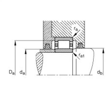 FAG Cylindrical roller bearings - NU1006-XL-M1