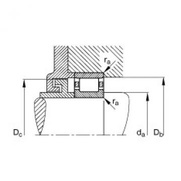 FAG Cylindrical roller bearings - N308-E-XL-TVP2