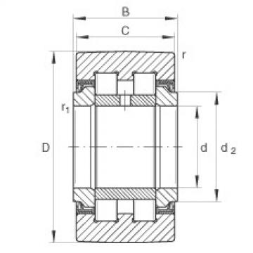 FAG Yoke type track rollers - PWTR3072-2RS-XL