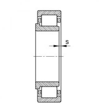 FAG Cylindrical roller bearings - NJ206-E-XL-TVP2