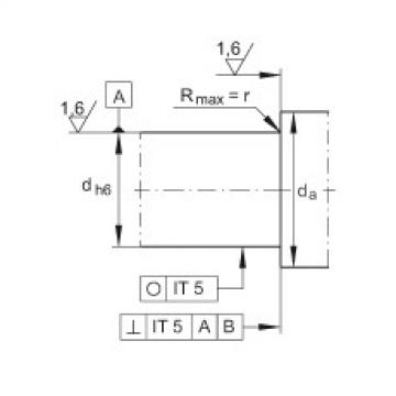 FAG Angular contact ball bearing units - DKLFA30100-2RS