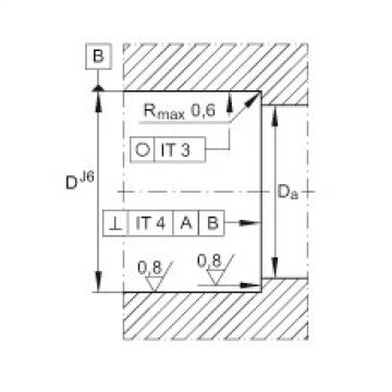 FAG Needle roller/axial cylindrical roller bearings - ZARF3080-L-TV