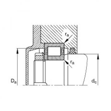 FAG Cylindrical roller bearings - NUP205-E-XL-TVP2