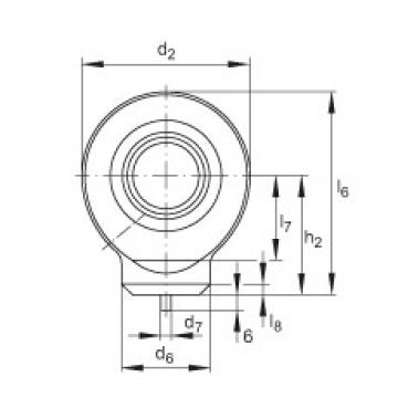 FAG Hydraulic rod ends - GK17-DO