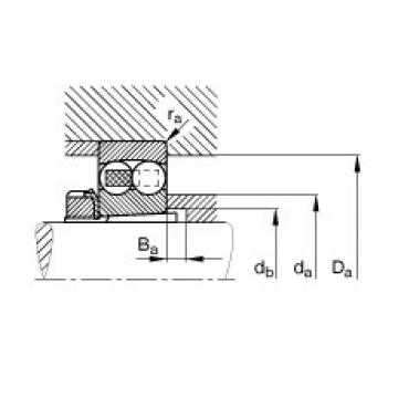 FAG Self-aligning ball bearings - 1216-K-TVH-C3 + H216