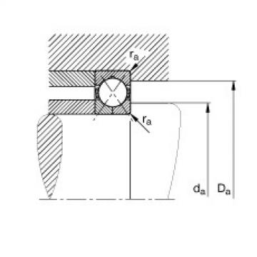 FAG Four point contact bearings - QJ220-N2-MPA