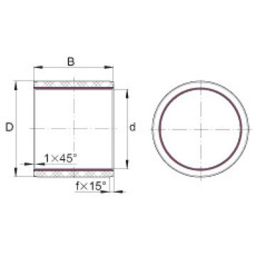 FAG Plain bushes - ZWB100115120