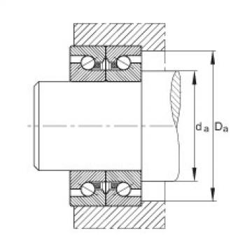 FAG Axial angular contact ball bearings - BSB4072-SU