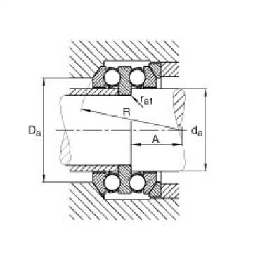 FAG Axial deep groove ball bearings - 54309