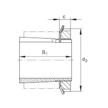 FAG Radial insert ball bearings - UK217