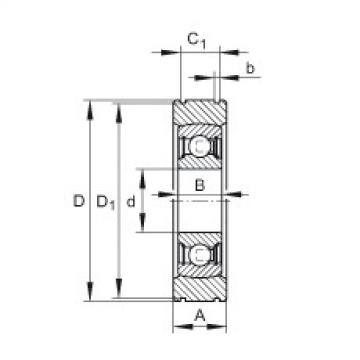 FAG Radial insert ball bearings - BE35-XL