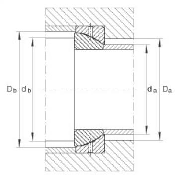 FAG Angular contact spherical plain bearings - GE100-SX