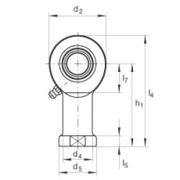 FAG Rod ends - GIL60-DO-2RS