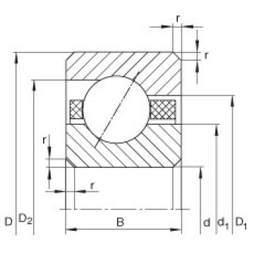 FAG Thin section bearings - CSEAA015-TV